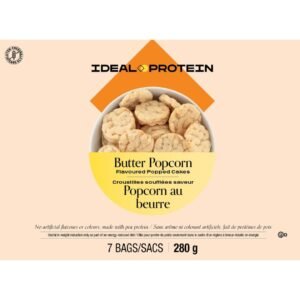 butter popcorn popped cakes