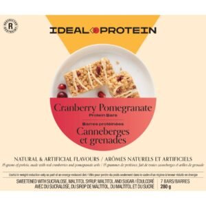 cranberry pomegranate protein bars