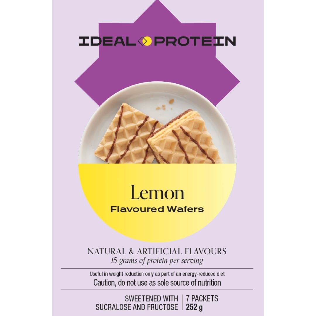 lemon flavoured wafers