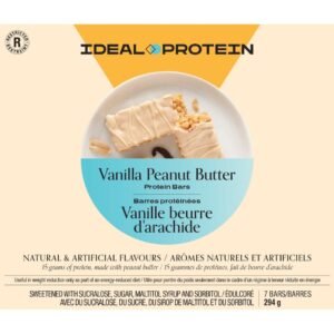 vanilla peanut butter protein bar